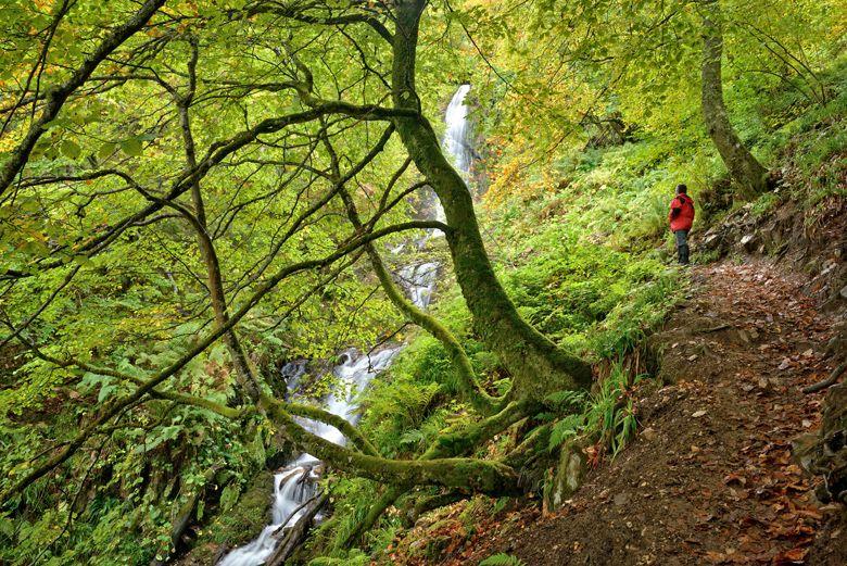 Image of the Xiblu waterfall (Teverga)