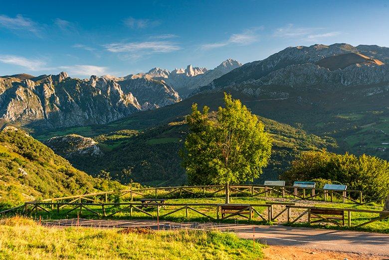 Image of the Pedro Udaondo viewpoint in Asiegu (Cabrales)
