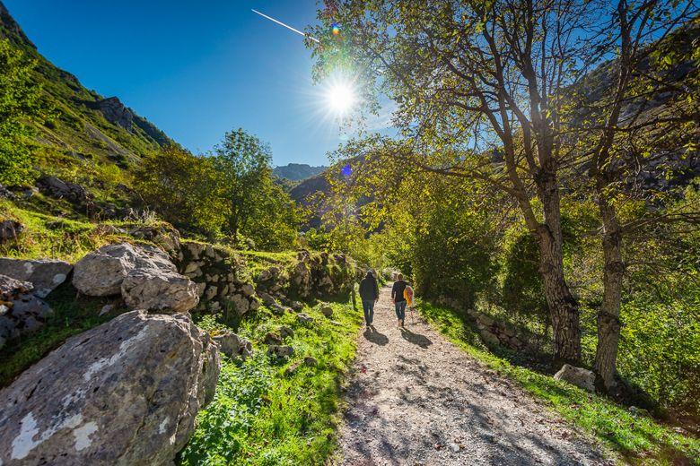 Image de la route du Canal del Texu