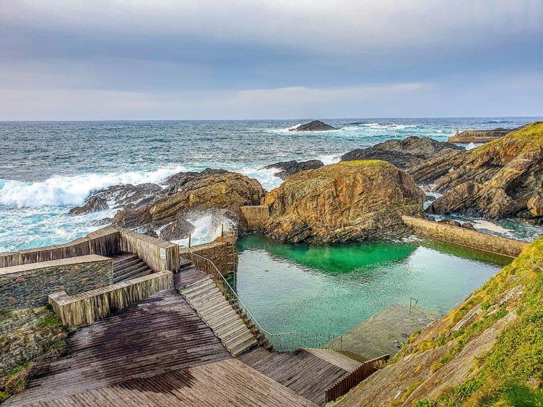 Image of the saltwater pool