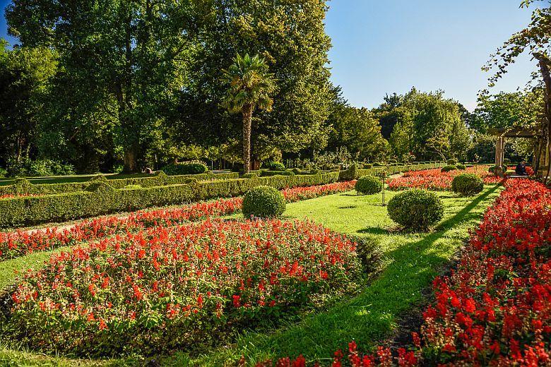 Image of the Ferrera Gardens in Avilés