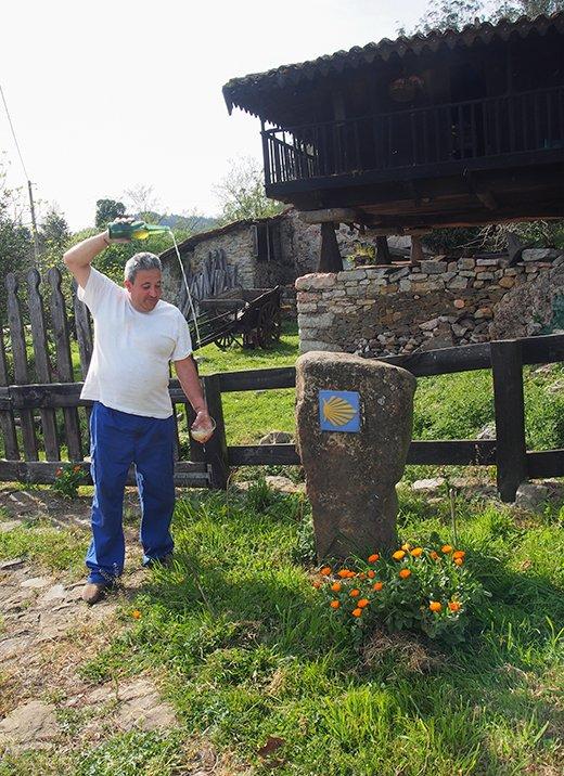 Image of the Primitive Way in Las Regueras