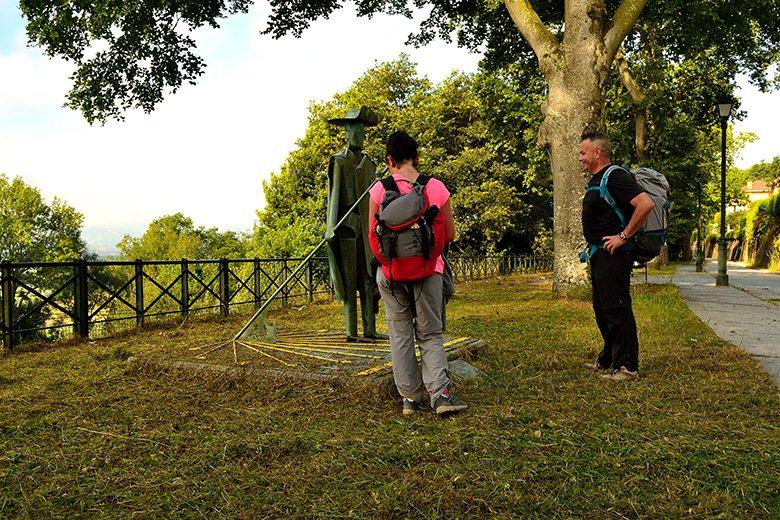 Bild der Pilger in Tinéu