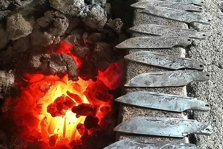 Image of handmade knives