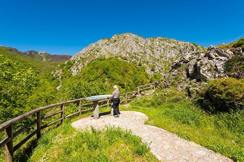 Image of a viewpoint in the Tarna Pass