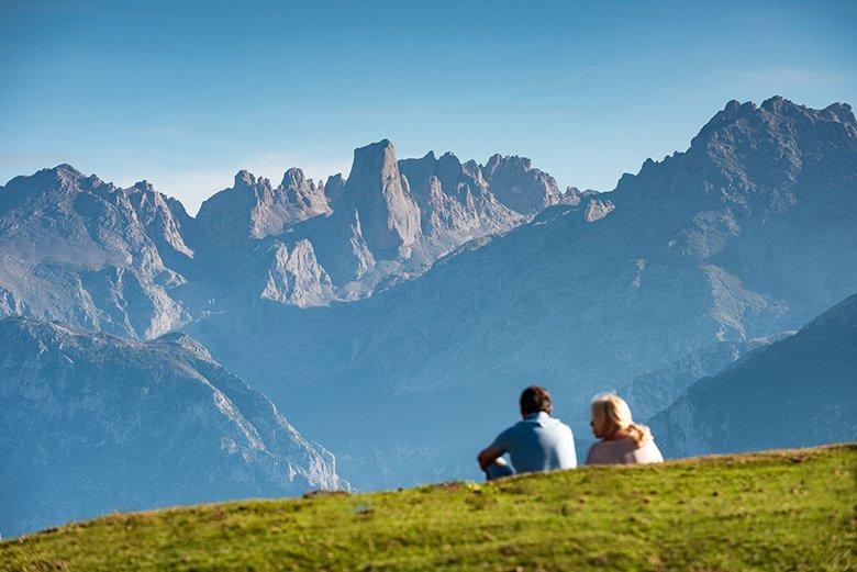 Image of the Picos de Europa from the Tebrandi sheepfold