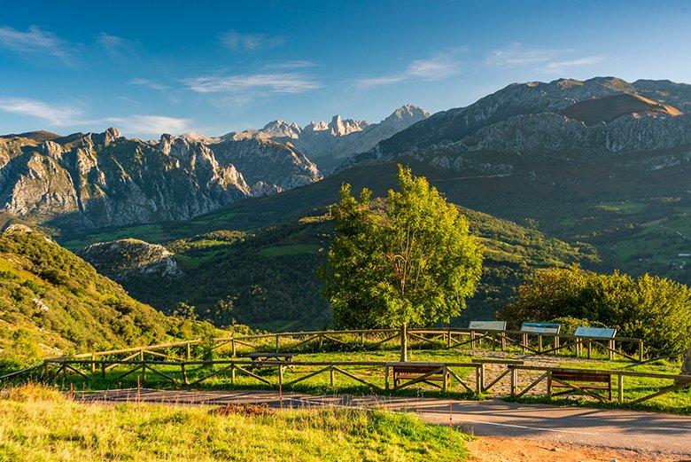 Image of the Pedro Udaondo viewpoint (Asiegu, Cabrales)