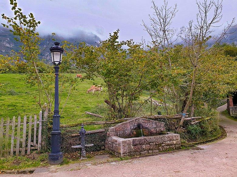 Image of the start of the route