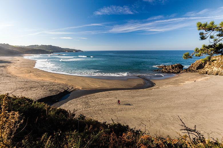 Imagen de la Playa de Frexulfe (Navia)