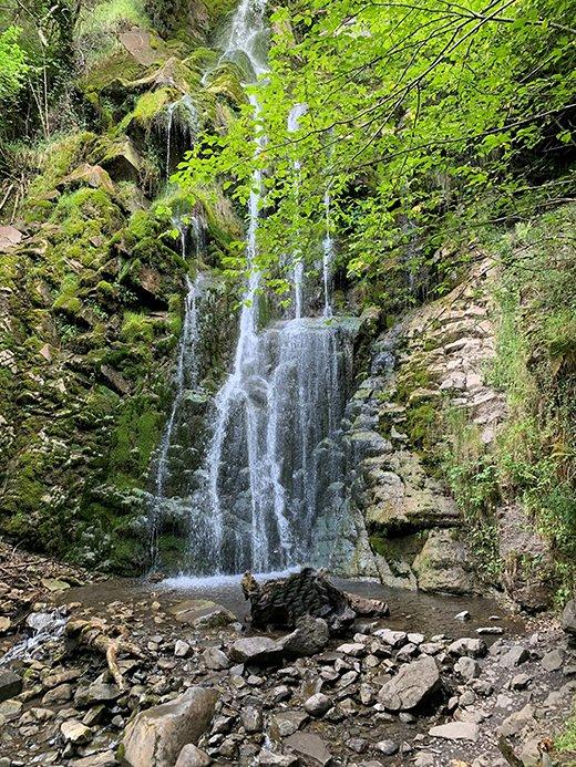 Image of the Xurbeo Waterfall