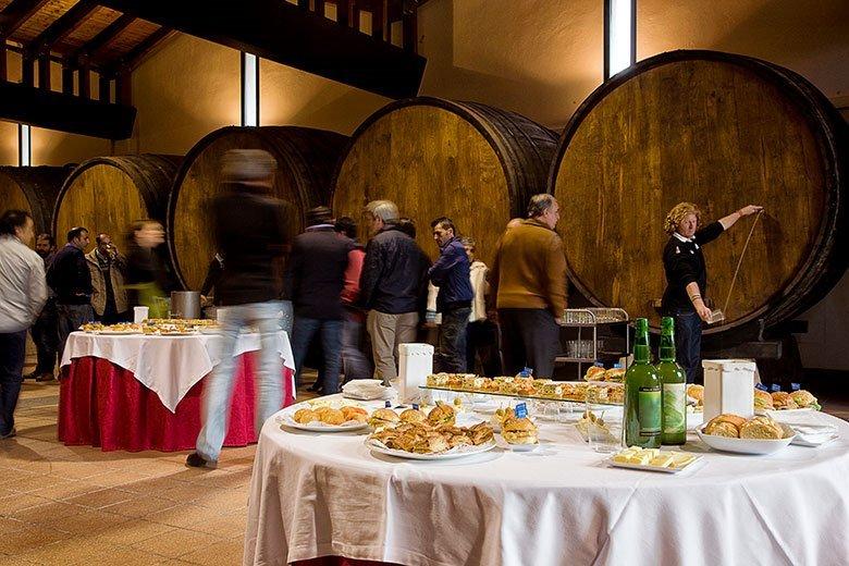 Image of an Asturian espicha