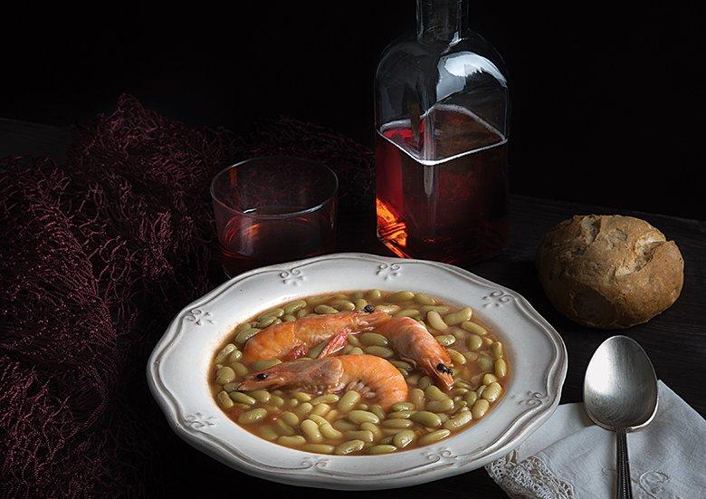 Image of verdinas with seafood