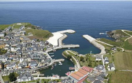 Panoramic view of Puerto de Vega