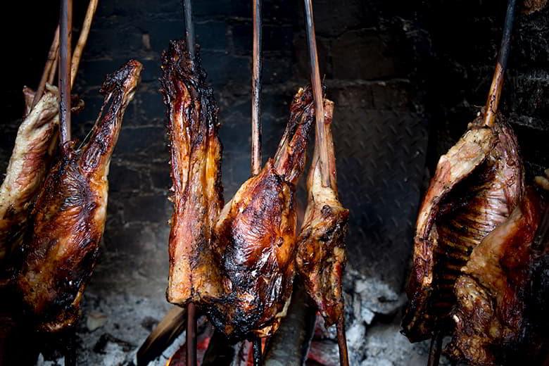 Image of lamb on the stake