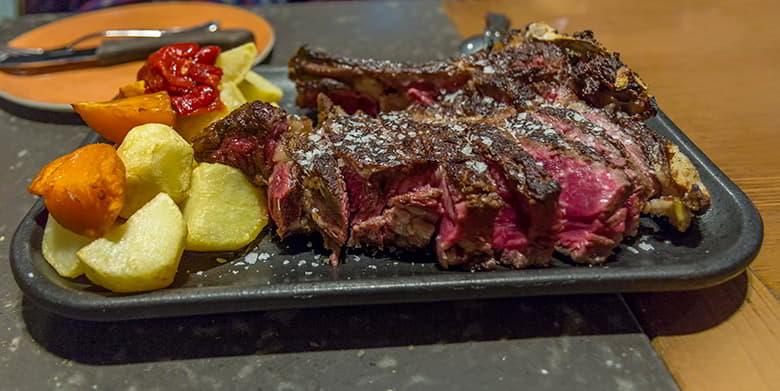 Image of T-bone steak