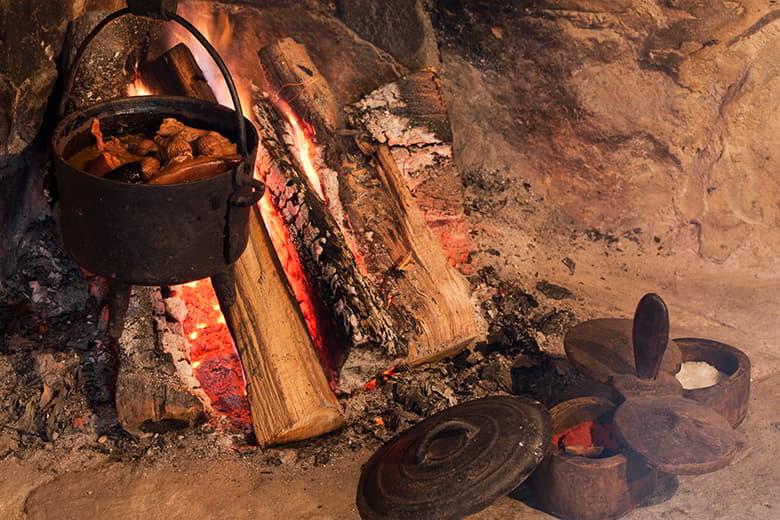 Image of Pote de castañas