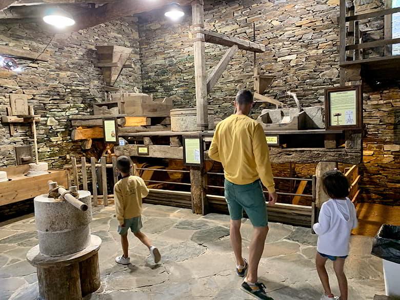 Image of the interior of the Museo de los Molinos