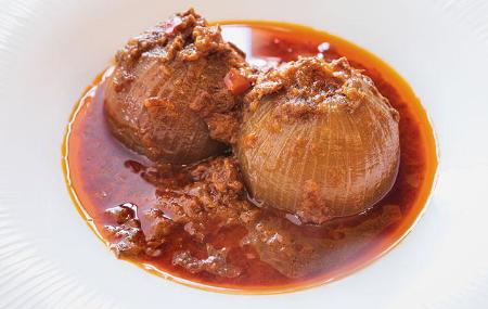 La Sindical - Gefüllte Zwiebeln