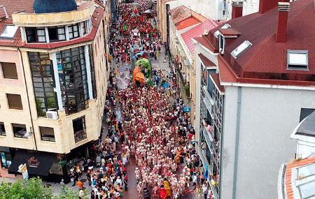 Folkloric descent of the Nalón