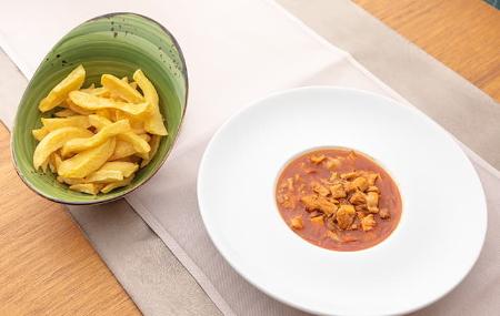 Der Affe, der Kutteln liest