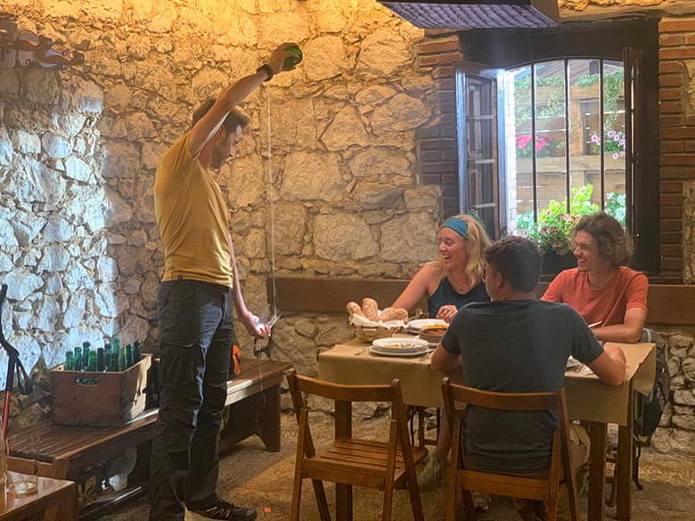 Image of cider pouring