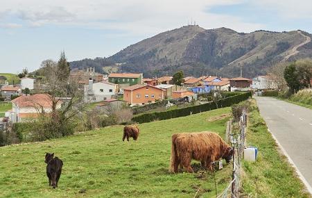 Vista do Pico Gorfolí desde La Peral - Illas