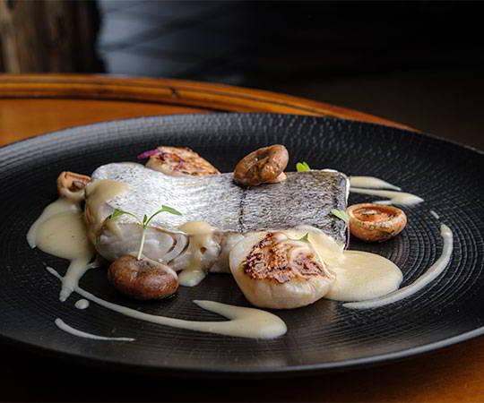 Image of a dish cooked by one of the Mesas de Asturias restaurants.