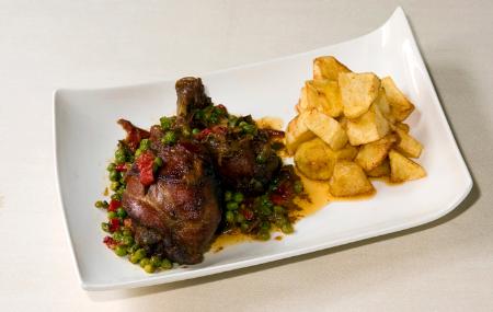 Imagen Pitu de caleya with arbeyinos potatoes