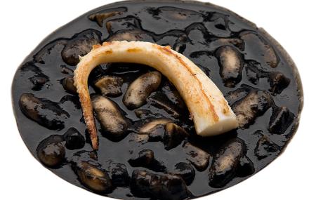 Imagen Beans with squid