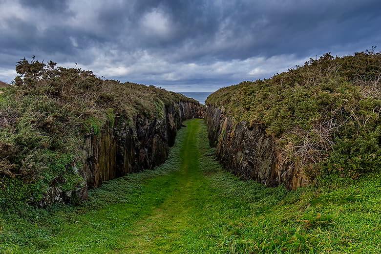 Image of the Castro de Cabo Blanco (El Franco)
