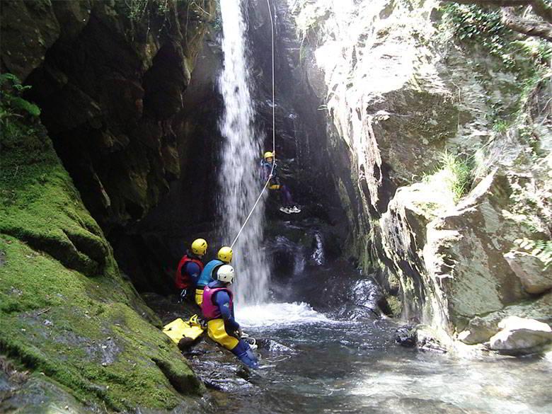 Image of a canyoning descent (Boal)