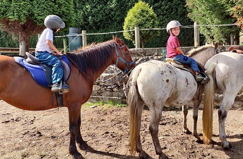 Image of a horse ride