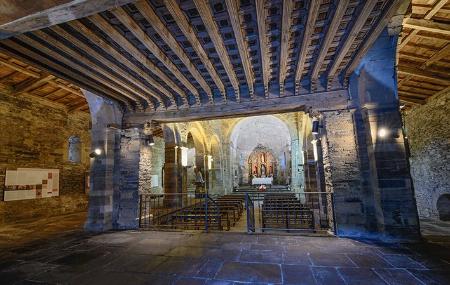 Interior of the Monastery of Santa Maria de Vilanova